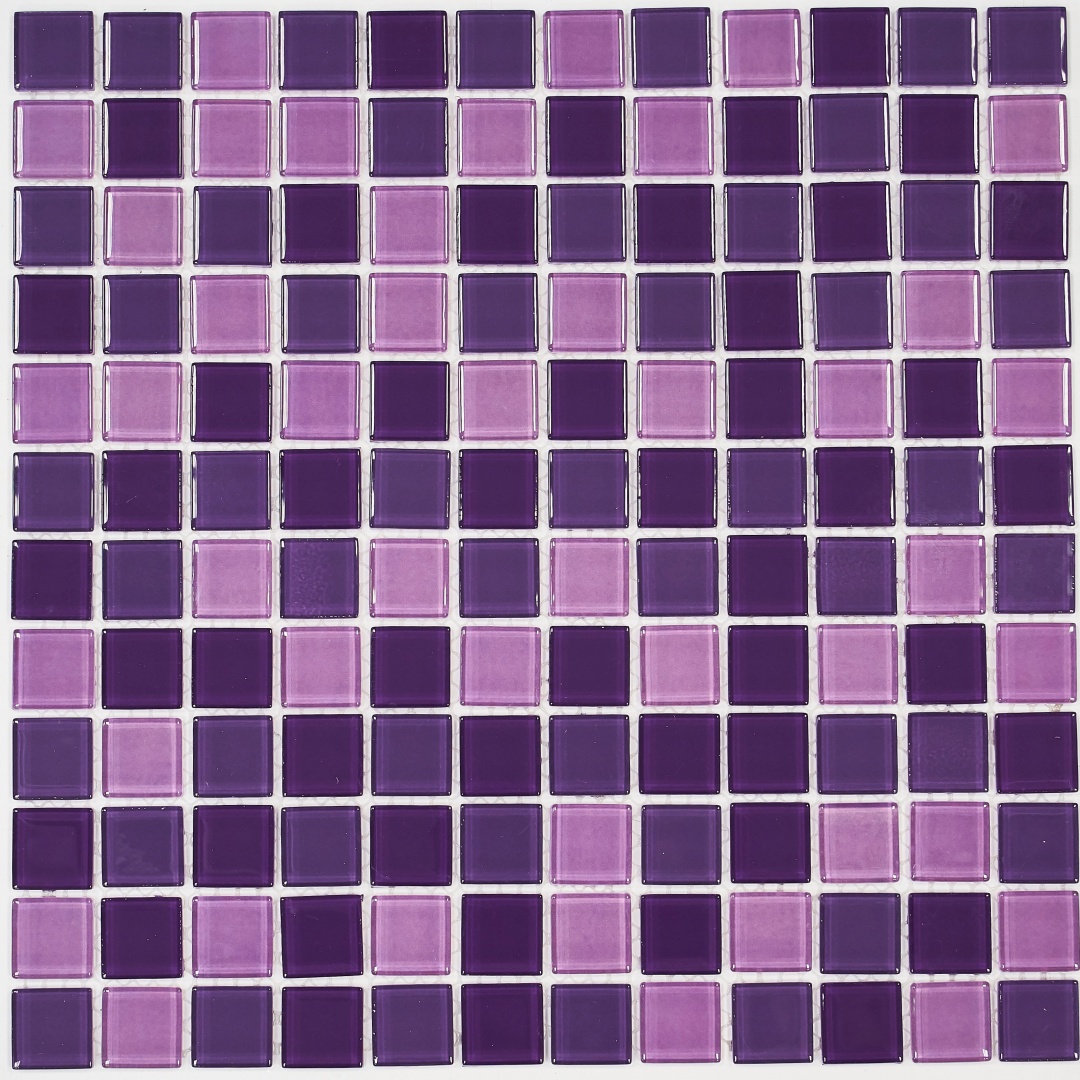 Мозаика Acquarelle Viola, 23х23х4 мм, MOSAICSTORY 30186