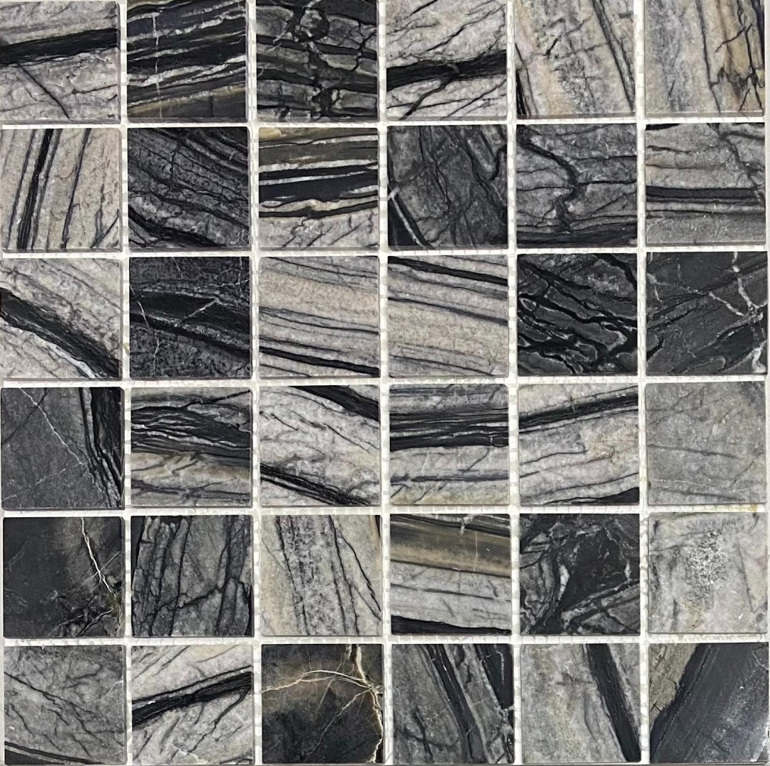 Мозаика Imperial Grey 48-4P, FK Marble 35425