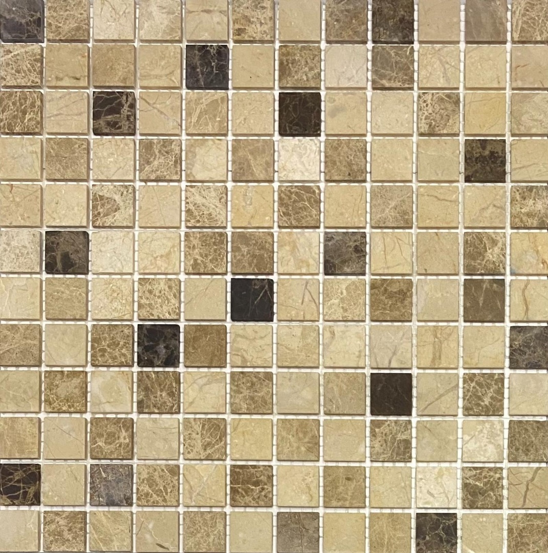 Мозаика Mix Emperador 23-4T, FK Marble 35828