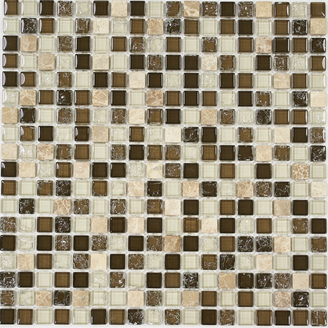 Мозаика Naturelle Heat, 15х15х8 мм, MOSAICSTORY 35053