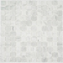 Мозаика Pietrine Bianco Aspen MAT, 23х23х4 мм, MOSAICSTORY 35400