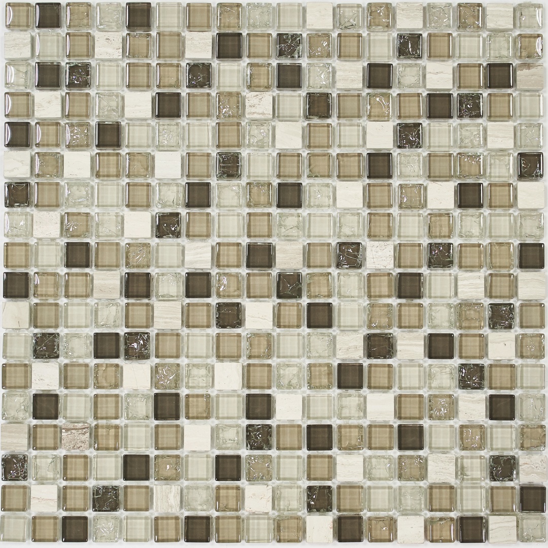Мозаика Naturelle Comfort, 15х15х8 мм, MOSAICSTORY 35054