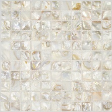 Мозаика Lady Pearl 2, 25х25х2 мм, MOSAICSTORY 30311
