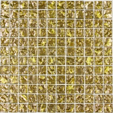 Мозаика Alchimia Golden Wave, 23х23х4 мм, MOSAICSTORY 30258