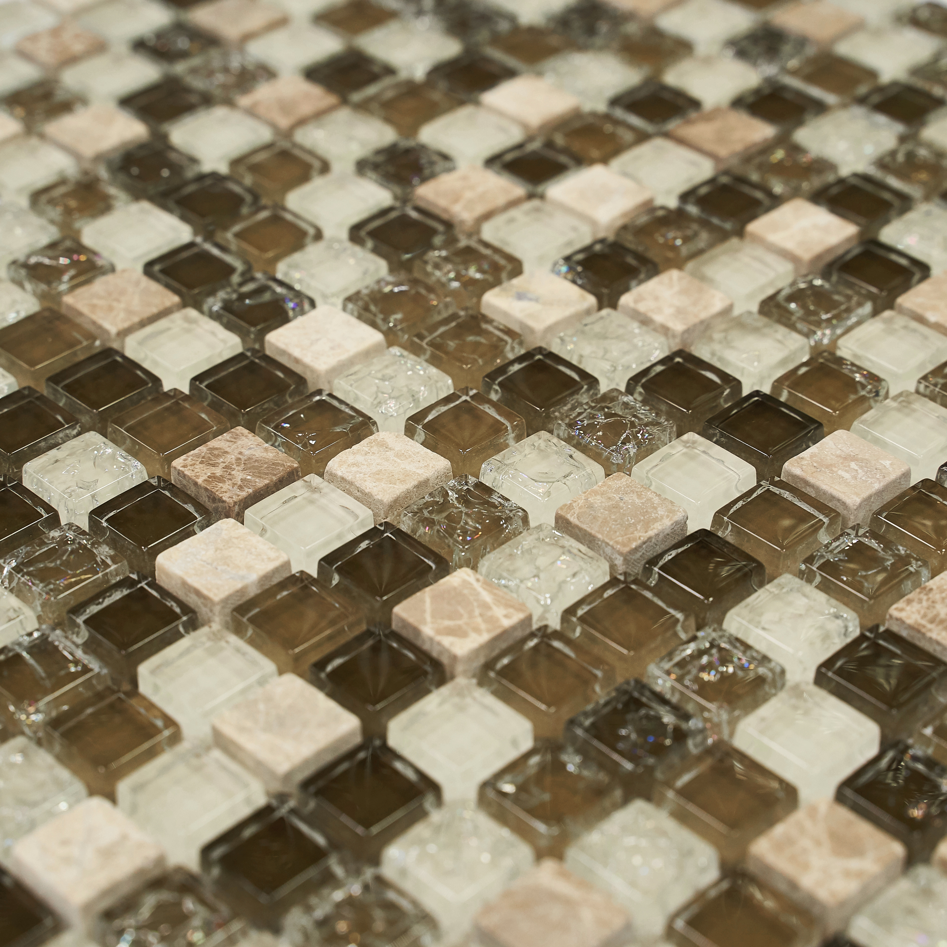 Мозаика Naturelle Heat, 15х15х8 мм, MOSAICSTORY 35053