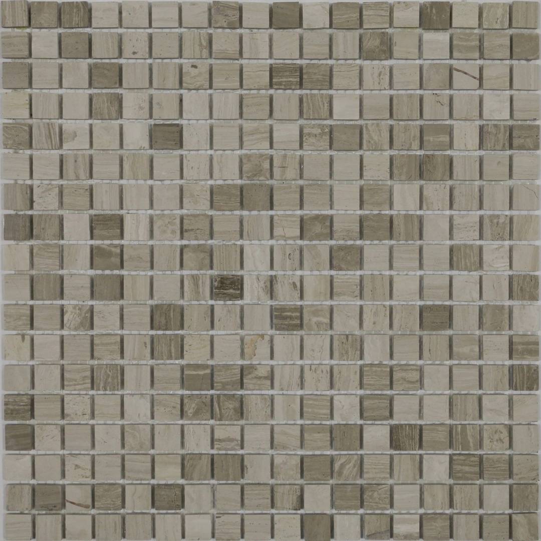 Мозаика Pietrine Travertino Silver POL 15x15, Leedo Ceramica К-0116