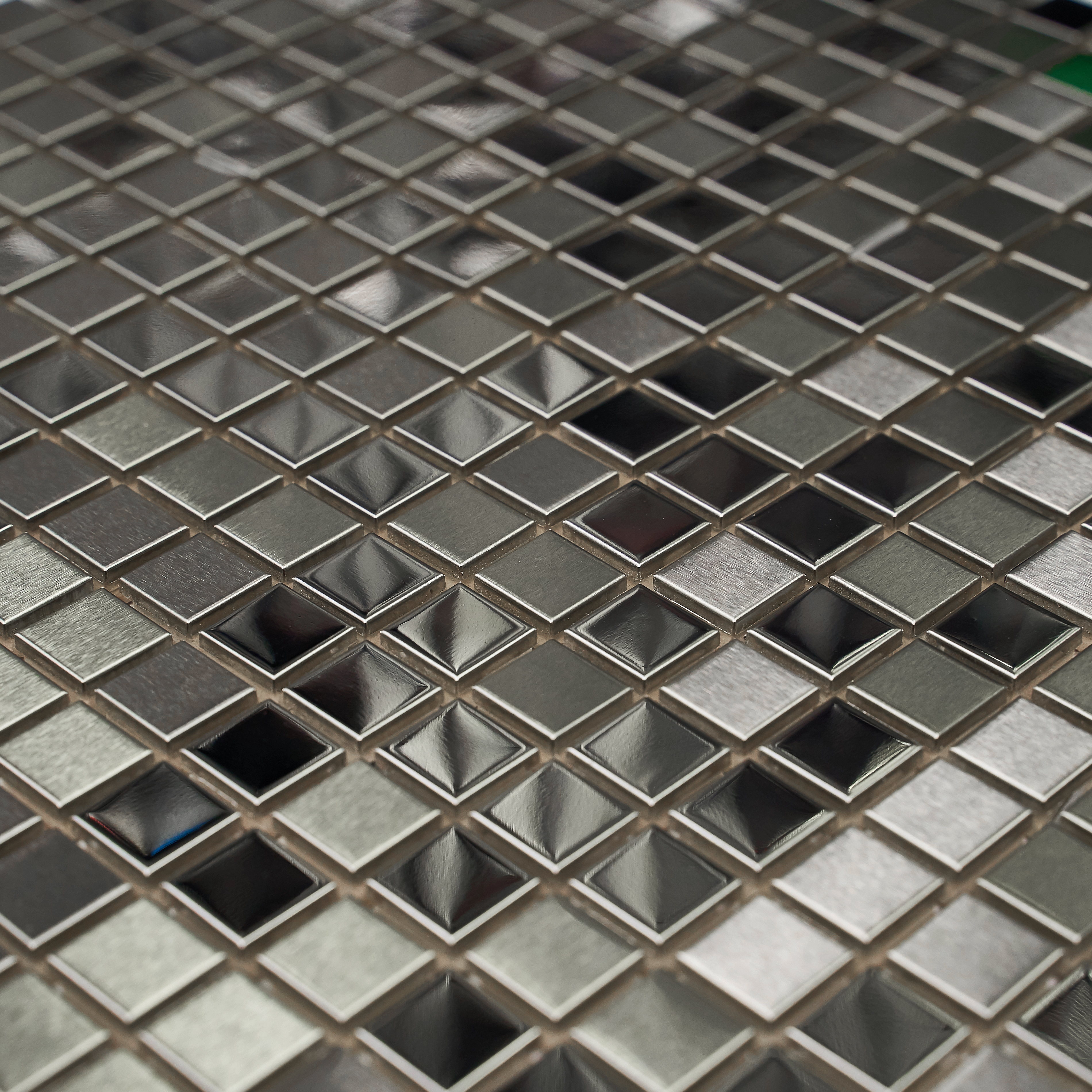 Мозаика Ferro Modern, 15х15х8 мм, MOSAICSTORY 30237