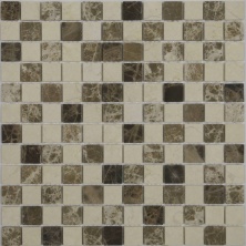 Мозаика MONTE MIX 1, 23х23 мм, MosaicStory MS-553