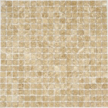 Мозаика Pietrine Emperador Light POL, 15x15х4 мм, MOSAICSTORY 35816